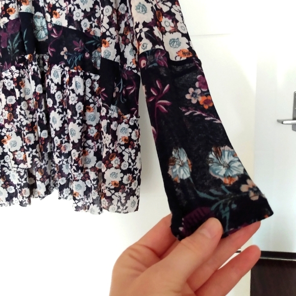 🦋 Free People Tunic // Boho Florals - Picture 4 of 12